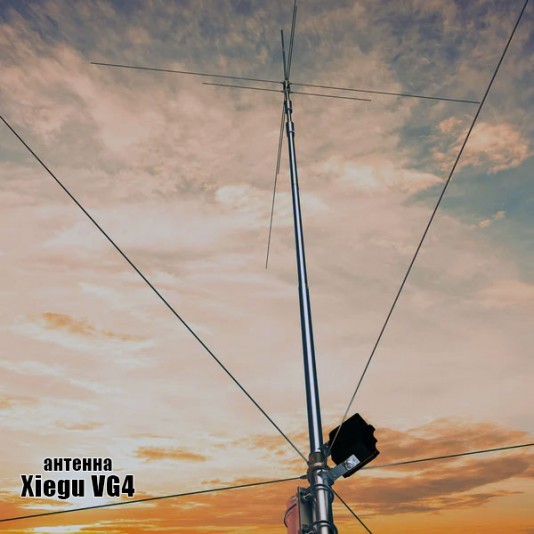 Базовая  4-х диапазонная антенна Xiegu VG4