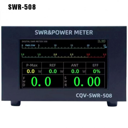 CQV‑SWR‑508 цифровой измеритель КСВ и мощности